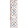 SAFAVIEH Area Rug 8×10 – Marrakech Collection – Large – Ivory & Multi, Moroccan Boho Tribal Rustic Design, Non-Shedding & Easy Cleaning, Ideal for Living Room, Bedroom, Office, Dining Space (MRK616A)(Ivory/Multi)