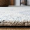 SAFAVIEH Area Rug 8×10 – Micro-Loop Collection – Large – Ivory & Blue, Handmade Wool, Ideal for Living Room, Bedroom, Office, Dining Space (MLP951A)(Ivory/Blue)