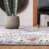 SAFAVIEH Area Rug 8×10 – Morocco Collection – Large – Grey & Multi, Moroccan Boho Tribal Design, Non-Shedding & Easy Cleaning, Ideal for Living Room, Bedroom, Office, Dining Space (MRC965F)(Grey/Multi)