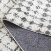 SAFAVIEH Berber Fringe Shag Collection Area Rug – 5′ x 7′, Cream & Dark Grey, Moroccan Design, Non-Shedding & Easy Care, 1.2-inch Thick Ideal for High Traffic Areas in Living Room, Bedroom (BFG540A)(Cream/Dark Grey)