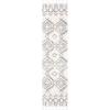 SAFAVIEH Berber Fringe Shag Collection Area Rug – 5’3″ x 7’6″, Cream & Grey, Moroccan Design, Non-Shedding & Easy Care, 1.2-inch Thick Ideal for High Traffic Areas in Living Room, Bedroom (BFG611A)(Cream/Grey)