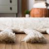 SAFAVIEH Casablanca Collection Accent Rug – 4′ x 6′, Grey & Ivory, Handmade Moroccan Boho Wool, 1.4-inch Thick Ideal for High Traffic Areas in Entryway, Living Room, Bedroom (CSB951F)(Blue/Ivory)