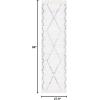 SAFAVIEH Casablanca Collection Accent Rug – 4′ x 6′, Ivory & Grey, Handmade Moroccan Boho Cotton Fringe, Ideal for High Traffic Areas in Entryway, Living Room, Bedroom (CSB464A)(Ivory/Grey)