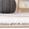 SAFAVIEH Casablanca Collection Accent Rug – 4′ x 6′, Ivory & Grey, Handmade Moroccan Boho Cotton Fringe, Ideal for High Traffic Areas in Entryway, Living Room, Bedroom (CSB464A)(Brown/Ivory)