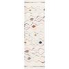 SAFAVIEH Casablanca Collection Area Rug – 6′ x 9′, Ivory/Rust, Geometric Design, Plush 1.8 Inch Thick Ideal for High Traffic Areas in Living Room, Bedroom, Dining (CSB919A)(Ivory/Rust)