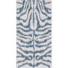 SAFAVIEH Courtyard Collection 8′ x 10′ Grey/Black CY8444 Indoor/ Outdoor Waterproof Easy Cleaning Patio Backyard Mudroom Area Rug(Ivory/Navy)