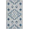 SAFAVIEH Courtyard Collection 8′ x 11′ Grey / Aqua CY8533 Indoor/ Outdoor Waterproof Easy Cleaning Patio Backyard Mudroom Area Rug(Grey/Aqua)