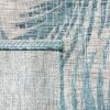 SAFAVIEH Courtyard Collection 8′ x 11′ Grey / Aqua CY8557 Indoor/ Outdoor Waterproof Easy Cleaning Patio Backyard Mudroom Area Rug(Grey/Aqua)