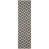 SAFAVIEH Courtyard Collection 8′ x 11′ Navy/Beige CY6009 Trellis Indoor/ Outdoor Waterproof Easy-Cleaning Patio Backyard Mudroom Area-Rug(Anthracite/Beige)