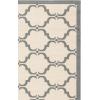 SAFAVIEH Courtyard Collection 8′ x 11′ Navy/Beige CY6009 Trellis Indoor/ Outdoor Waterproof Easy-Cleaning Patio Backyard Mudroom Area-Rug(Beige/Anthracite)
