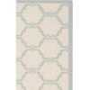 SAFAVIEH Courtyard Collection 8′ x 11′ Navy/Beige CY6009 Trellis Indoor/ Outdoor Waterproof Easy-Cleaning Patio Backyard Mudroom Area-Rug(Beige/Aqua)