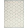 SAFAVIEH Courtyard Collection 8′ x 11′ Navy/Beige CY6009 Trellis Indoor/ Outdoor Waterproof Easy-Cleaning Patio Backyard Mudroom Area-Rug(Beige/Aqua)