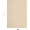 SAFAVIEH Courtyard Collection 8′ x 11′ Navy/Beige CY6009 Trellis Indoor/ Outdoor Waterproof Easy-Cleaning Patio Backyard Mudroom Area-Rug(Beige/Yellow)