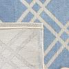 SAFAVIEH Courtyard Collection 8′ x 11′ Navy/Beige CY6923 Trellis Indoor/ Outdoor Waterproof Easy-Cleaning Patio Backyard Mudroom Area-Rug(Blue/Beige)