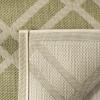 SAFAVIEH Courtyard Collection 8′ x 11′ Navy/Beige CY6923 Trellis Indoor/ Outdoor Waterproof Easy-Cleaning Patio Backyard Mudroom Area-Rug(Green/Beige)