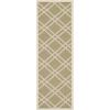 SAFAVIEH Courtyard Collection 8′ x 11′ Navy/Beige CY6923 Trellis Indoor/ Outdoor Waterproof Easy-Cleaning Patio Backyard Mudroom Area-Rug(Green/Beige)