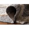 SAFAVIEH Kenya Collection Area Rug – 6′ x 9′, Silver & Ivory, Handmade Moroccan Boho Tribal Wool, Ideal for High Traffic Areas in Living Room, Bedroom (KNY455G)(Grey/Ivory)