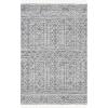 SAFAVIEH Kilim Collection Area Rug – 5′ x 8′, Black & Ivory, Handmade Moroccan Fringe Wool, Ideal for High Traffic Areas in Living Room, Bedroom (KLM521A)(Black/Ivory)