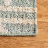 SAFAVIEH Kilim Collection Area Rug – 5′ x 8′, Blue & Beige, Handmade Moroccan Boho Jute & Cotton, Ideal for High Traffic Areas in Living Room, Bedroom (KLM752H)(Blue/Beige)