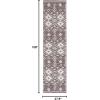 SAFAVIEH Kilim Collection Area Rug – 5′ x 8′, Grey & Ivory, Handmade Moroccan Boho Rustic Cotton, Ideal for High Traffic Areas in Living Room, Bedroom (KLM851F)(Brown/Ivory)