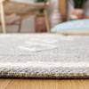 SAFAVIEH Kilim Collection Area Rug – 5′ x 8′, Grey & Ivory, Handmade Moroccan Boho Rustic Cotton, Ideal for High Traffic Areas in Living Room, Bedroom (KLM851F)(Grey/Ivory)
