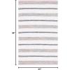 SAFAVIEH Kilim Collection Area Rug – 6′ x 9′, Blue & Ivory, Flat Weave Rustic Boho Tribal Design, Non-Shedding & Easy Care, Ideal for High Traffic Areas in Living Room, Bedroom (KLM763M)(Pink/Ivory)