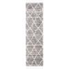 SAFAVIEH Montreal Shag Collection 5’3″ x 7’6″ Navy/Ivory SGML938N Trellis Non-Shedding Living Room Bedroom Dining Room Entryway Plush 2-inch Thick Area Rug(Grey/Ivory)