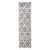 SAFAVIEH Montreal Shag Collection 5’3″ x 7’6″ Navy/Ivory SGML938N Trellis Non-Shedding Living Room Bedroom Dining Room Entryway Plush 2-inch Thick Area Rug(Grey/Ivory)
