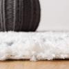 SAFAVIEH Moroccan Tassel Shag Collection Area Rug – 5’3″ x 7’6″, Ivory & Light Grey, Boho, Non-Shedding & Easy Care, 1.5-inch Thick Ideal for High Traffic Areas in Living Room, Bedroom (MTS335B)(Ivory/Light Grey)