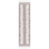 SAFAVIEH Moroccan Tassel Shag Collection Area Rug – 5’5″ x 7’7″, Ivory & Beige, Boho Design, Non-Shedding & Easy Care, 0.75-inch Thick Ideal for High Traffic Areas in Living Room, Bedroom (MTS483B)(Ivory/Beige)