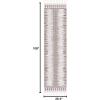 SAFAVIEH Moroccan Tassel Shag Collection Area Rug – 5’5″ x 7’7″, Ivory & Beige, Boho Design, Non-Shedding & Easy Care, 0.75-inch Thick Ideal for High Traffic Areas in Living Room, Bedroom (MTS483B)(Ivory/Beige)