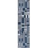 SAFAVIEH Outdoor Area Rug 8×10 – Beach House Collection – Large – Modern Design, Navy & Ivory, Weather Resistant, Non-Shedding & Easy Cleaning, Ideal for Patio, Backyard, Deck, Dining Space (BHS402N)(Navy/Ivory)