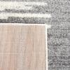 SAFAVIEH Tulum Collection Area Rug – 5’5″ x 7’7″, Dark Grey & Ivory, Moroccan Boho Stripe Design, Non-Shedding & Easy to Clean, Ideal for Living Room, Bedroom, Dining Space (TUL638F)(Dark Grey/Ivory)