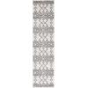 SAFAVIEH Tulum Collection Area Rug – 5’5″ x 7’7″, Dark Grey & Ivory, Moroccan Boho Tribal Design, Non-Shedding & Easy to Clean, Ideal for Living Room, Bedroom, Dining Space (TUL634F)(Dark Grey/Ivory)