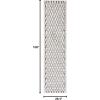 SAFAVIEH Tulum Collection Area Rug – 5’5″ x 7’7″, Ivory & Black, Moroccan Boho Tribal Design, Non-Shedding & Easy to Clean, Ideal for Living Room, Bedroom, Dining Space (TUL650A)(Ivory/Black)