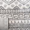 SAFAVIEH Tunisia Collection Area Rug – 5’3″ x 7’7″, Black & Ivory, Moroccan Tribal Design, Non-Shedding & Easy Care, Ideal for High Traffic Areas in Living Room, Bedroom (TUN737Z)(Ivory/Black)