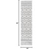 SAFAVIEH Tunisia Collection Area Rug – 5’3″ x 7’7″, Black & Ivory, Moroccan Tribal Design, Non-Shedding & Easy Care, Ideal for High Traffic Areas in Living Room, Bedroom (TUN737Z)(Ivory/Black)