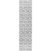 SAFAVIEH Tunisia Collection Area Rug – 5’3″ x 7’7″, Black & Ivory, Moroccan Tribal Design, Non-Shedding & Easy Care, Ideal for High Traffic Areas in Living Room, Bedroom (TUN737Z)(Black/Ivory)