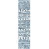 SAFAVIEH Tunisia Collection Area Rug – 5’3″ x 7’7″, Navy & Ivory, Moroccan Tribal Design, Non-Shedding & Easy Care, Ideal for High Traffic Areas in Living Room, Bedroom (TUN739N)(Navy/Ivory)