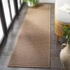 SAFAVIEH Washable Rug Outdoor Atrium Sisal Collection – 5’3″ x 7’6″, Beige, Non-Shedding & Easy to Clean, Ideal for Patio, Backyard, Mudroom (ATM100B)(Beige)