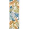 SAFAVIEH Washable Rug Outdoor Barbados Collection – 5’3″ x 7’6″, Gold & Green, Non-Shedding & Easy to Clean, Ideal for Patio, Backyard, Mudroom (BAR520C)(Gold/Green)