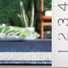 SAFAVIEH Washable Rug Outdoor Beach House Collection – 8′ x 10′, Blue & Ivory, Non-Shedding & Easy to Clean, Ideal for Patio, Backyard, Mudroom (BHS286M)(Blue/Ivory)