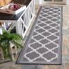 SAFAVIEH Washable Rug Outdoor Bermuda Collection – 8′ x 10′, Ivory & Charcoal, Non-Shedding & Easy to Clean, Ideal for Patio, Backyard, Mudroom (BMU810A)(Charcoal/Ivory)