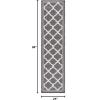 SAFAVIEH Washable Rug Outdoor Bermuda Collection – 8′ x 10′, Ivory & Charcoal, Non-Shedding & Easy to Clean, Ideal for Patio, Backyard, Mudroom (BMU810A)(Charcoal/Ivory)