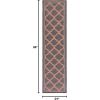 SAFAVIEH Washable Rug Outdoor Bermuda Collection – 8′ x 10′, Ivory & Charcoal, Non-Shedding & Easy to Clean, Ideal for Patio, Backyard, Mudroom (BMU810A)(Charcoal/Rust)