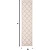 SAFAVIEH Washable Rug Outdoor Bermuda Collection – 8′ x 10′, Ivory & Charcoal, Non-Shedding & Easy to Clean, Ideal for Patio, Backyard, Mudroom (BMU810A)(Ivory/Beige)