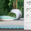 SAFAVIEH Washable Rug Outdoor Braided Collection – 5′ x 8′, Ivory & Aqua, Handmade & Reversible, Non-Shedding & Easy to Clean, Ideal for Patio, Backyard, Mudroom (BRA283J)(Ivory/Aqua)