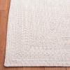 SAFAVIEH Washable Rug Outdoor Braided Collection – 8′ x 10′, Grey & Ivory, Handmade & Reversible, Non-Shedding & Easy to Clean, Ideal for Patio, Backyard, Mudroom (BRA201F)(Ivory/Light Grey)