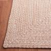 SAFAVIEH Washable Rug Outdoor Braided Collection – 8′ x 10′, Grey & Ivory, Handmade & Reversible, Non-Shedding & Easy to Clean, Ideal for Patio, Backyard, Mudroom (BRA201F)(Natural)