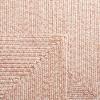 SAFAVIEH Washable Rug Outdoor Braided Collection – 8′ x 10′, Grey & Ivory, Handmade & Reversible, Non-Shedding & Easy to Clean, Ideal for Patio, Backyard, Mudroom (BRA201F)(Natural)